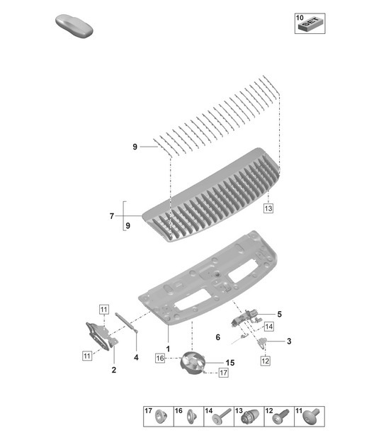 Diagram 803-120 Porsche 992 (911) MK1 2019-2024 Body