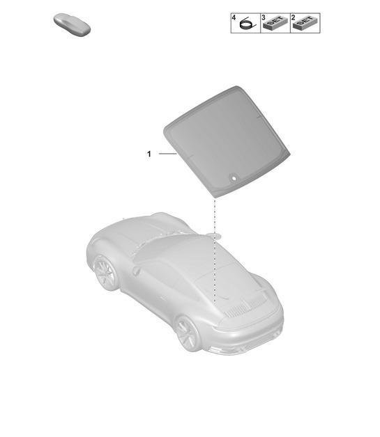 Diagram 805-005 Porsche 992 (911) MK1 2019-2024 Body