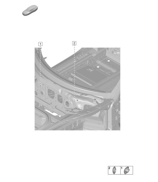 Diagram 806-200 Porsche 992 (911) MK1 2019-2024 Body