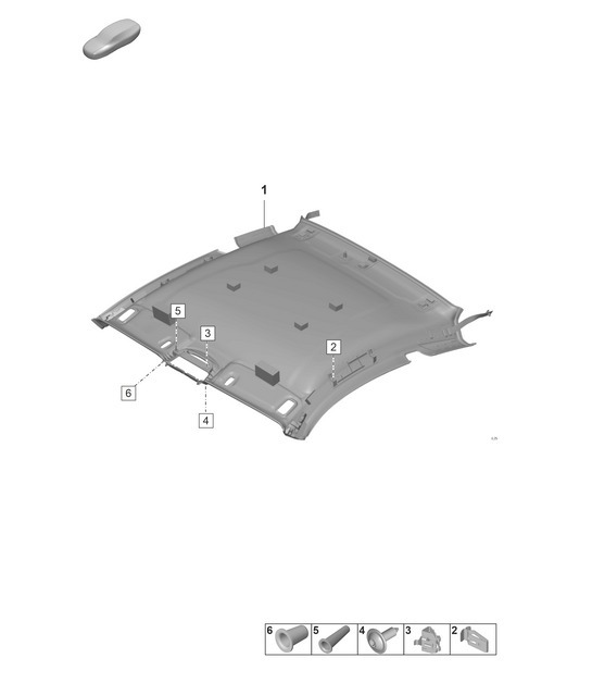 Diagram 807-510 Porsche 992 (911) MK1 2019-2024 Body