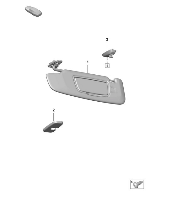 Diagram 807-700 Porsche 992 (911) MK1 2019-2024 Body