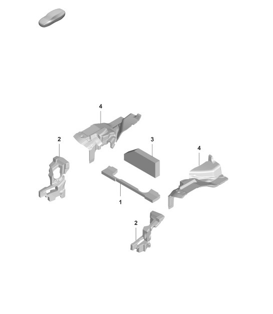 Diagram 807-820 Porsche 992 (911) MK1 2019-2024 Body