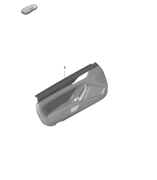 Diagram 808-601 Porsche 992 (911) MK1 2019-2024 Body