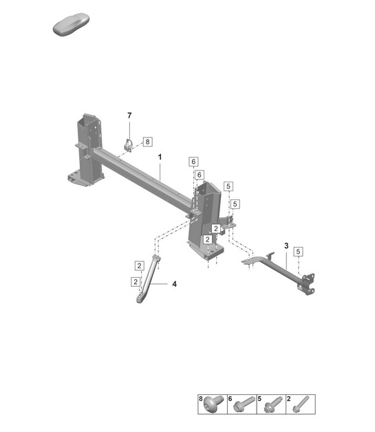 Retaining frame and Accessories - Targa - 992.1 Carrera 2019 - 2024