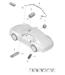 Airbag 992.1 Carrera 2019 - 2024
