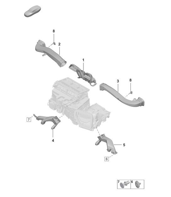 Diagram 814-101 Porsche 997 MK1 TURBO 2007-09 Body