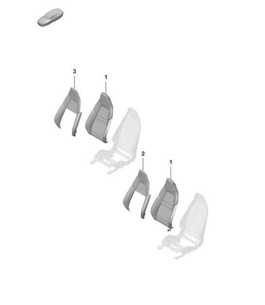 Diagram 817-300 Porsche 992 (911) MK1 2019-2024 Body