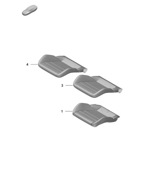Diagram 817-405 Porsche 955 Cayenne S 4.5L V8 2003-06 Body