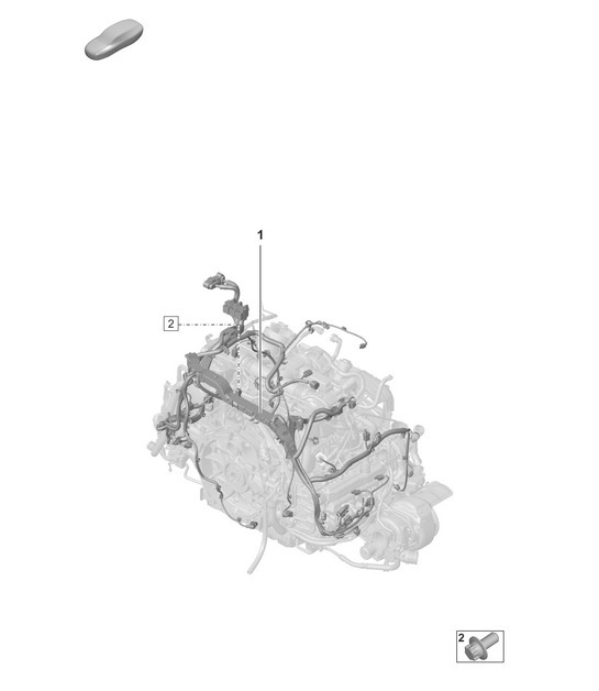Diagram 902-080 Porsche 970.1 Panamera GTS V8 4.8L 2011-13 Electrical equipment