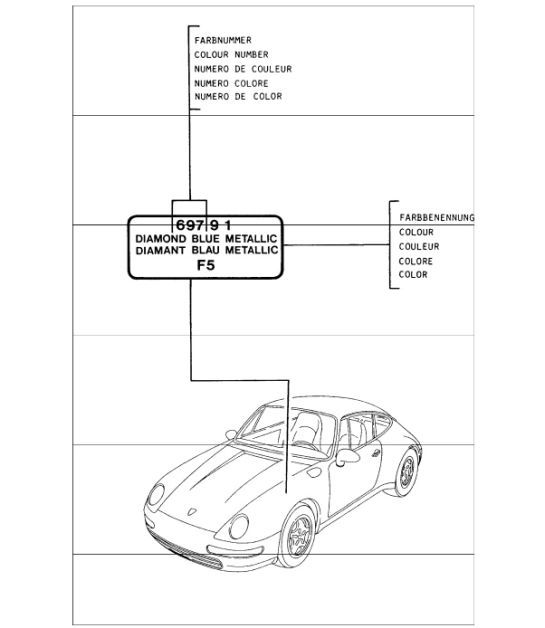 Diagram 004-00 Porsche Panamera 971 MK1 (2017-2020) Accessories & others
