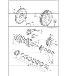 crankshaft 993 1994-98