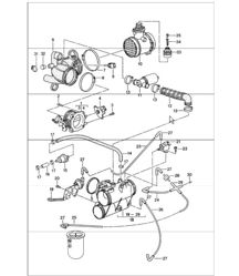 l-jetronic flap connection 993 CARRERA/4 M64.05/06/07/08 1994-98
