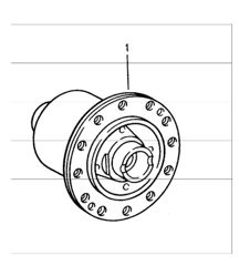 limited-slip differential  for 993 CARRERA G50.20/21, 993 CARRERA 4 G64.20/21 (1995 onwards), 993 CARRERA RS G50.31/32/33 and 993 TURBO G64.51/52 1994-98