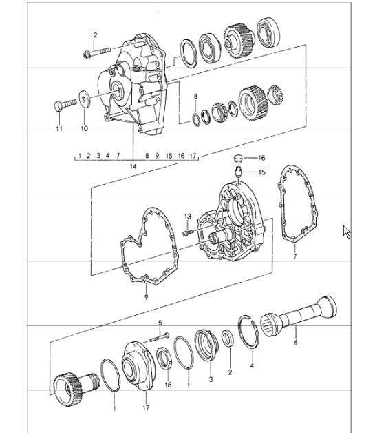 Diagram 320-01 Porsche Cayenne Coupé Turbo GT V8 4.0L 640Hp 