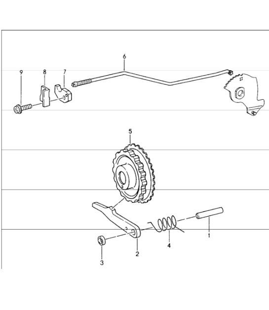 Diagram 320-04 Porsche 944 Turbo 2.5L 8V 1989-91 