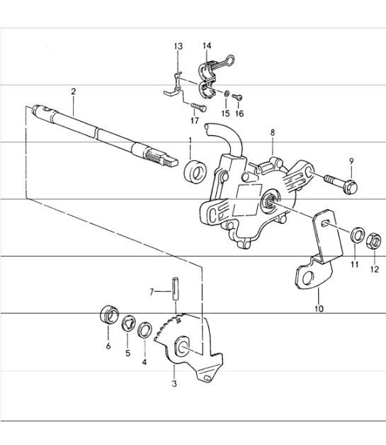 Diagram 320-05 Porsche 911/912 (1965-1989) Trasmissione