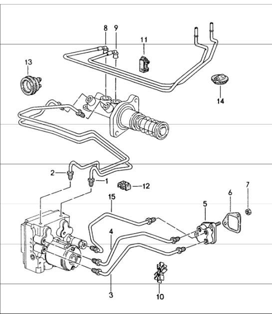 Diagram 604-05 Porsche 991 (911) MK2 2016-2018 Roues, Freins