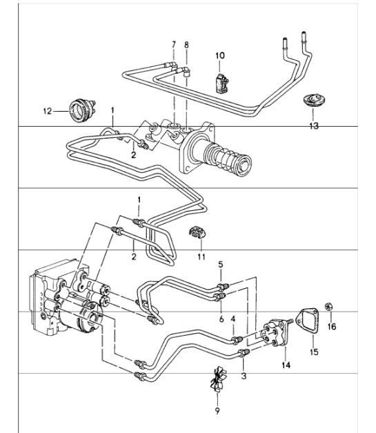 Diagram 604-08 Porsche 卡宴 9YB 2023>> 