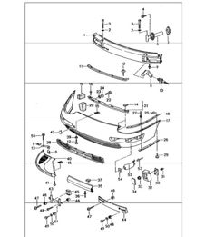 bumper front 993 1994-98