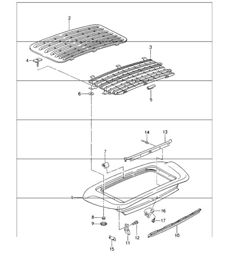 rear spoiler 993 TURBO 1994-98