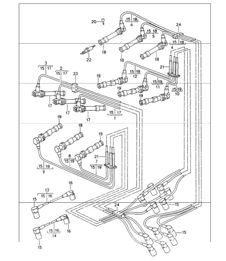 engine electrics - 2 - for 993 CARRERA/4 M64.05/06/21/22 and 993 CARRERA RS M64.20 1994-98