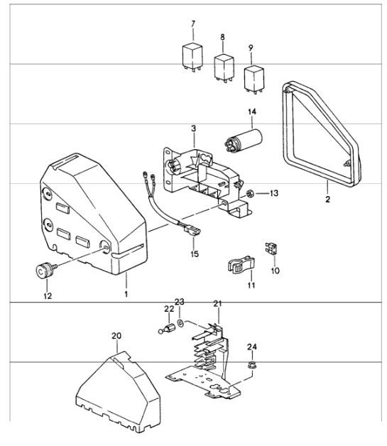 Diagram 901-05 Porsche Taycan 4S Sport Turismo 