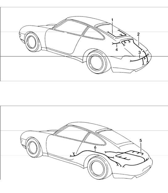 Diagram 902-20 Porsche Boxster GTS 718 4.0L PDK (400 Bhp) Electrical equipment