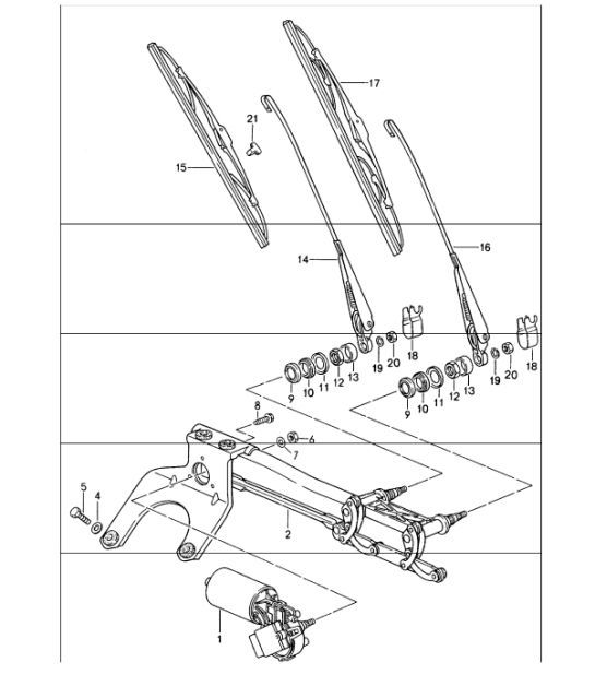 Diagram 904-00 Porsche Cayman 718 (982) 2017>> Materiale elettrico