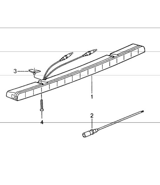 Diagram 905-10 Porsche 993 (911) (1994-1998) Materiale elettrico
