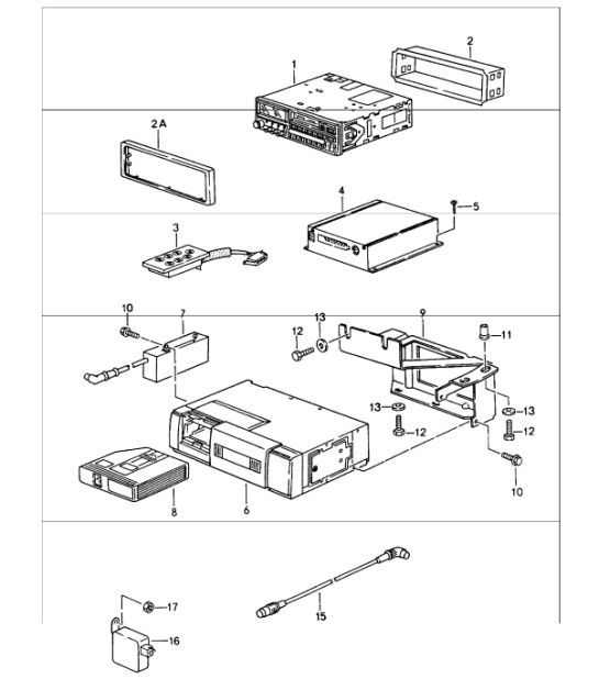 Diagram 911-00 Porsche 帕纳梅拉 GTS 4.0L V8 