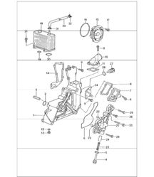 oil pump 996 CARRERA 2/4/4S M96.01/02/03/04  1998-05