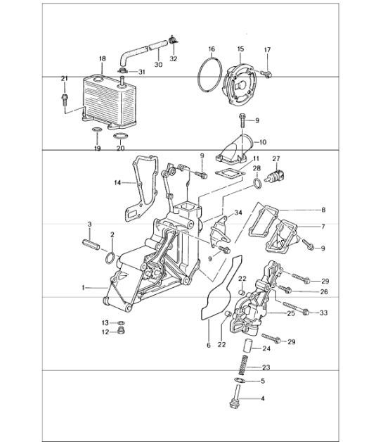 Diagram 104-00 Porsche 卡宴 Turbo E-Hybrid Coupe 配备 GT 套件 V8 4.0 739Hp 