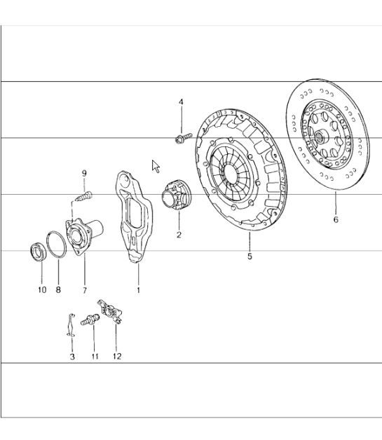 Diagram 301-00 Porsche Panamera GTS V8 4.8L Transmission