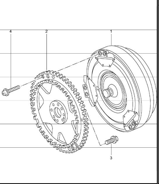 Diagram 330-02 Porsche Cayman GTS 718 2.5L PDK (365 CV) Transmisión