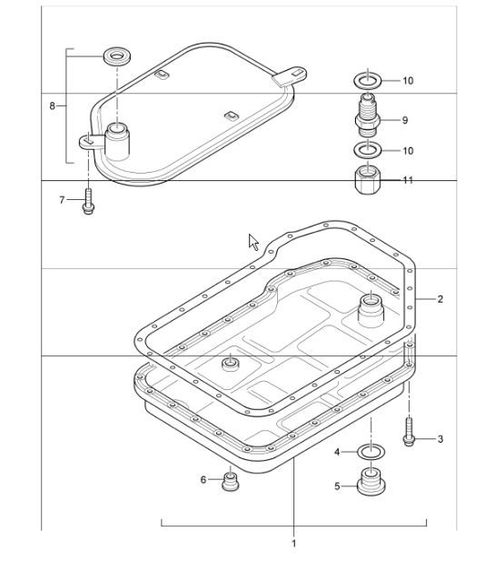 Diagram 340-01 Porsche Cayman 987C/981C（2005-2016 年） 传播