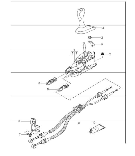 Diagram 701-00 Porsche Cayenne V6 3.0L Gasolina 340 CV 