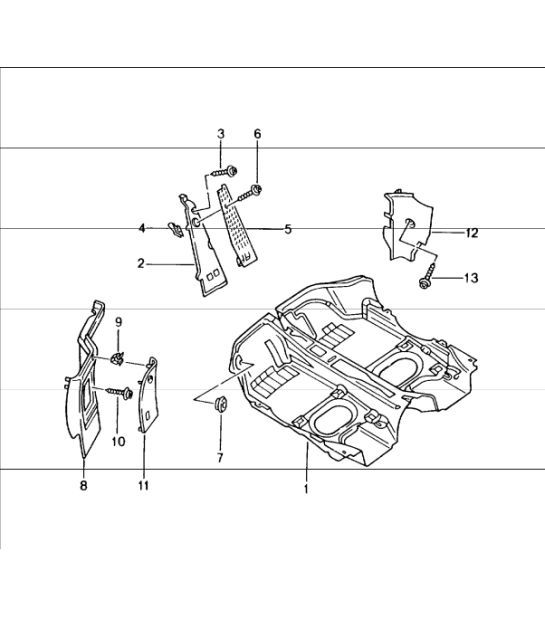 Diagram 807-02 Porsche 911/912 (1965-1989) Carrozzeria