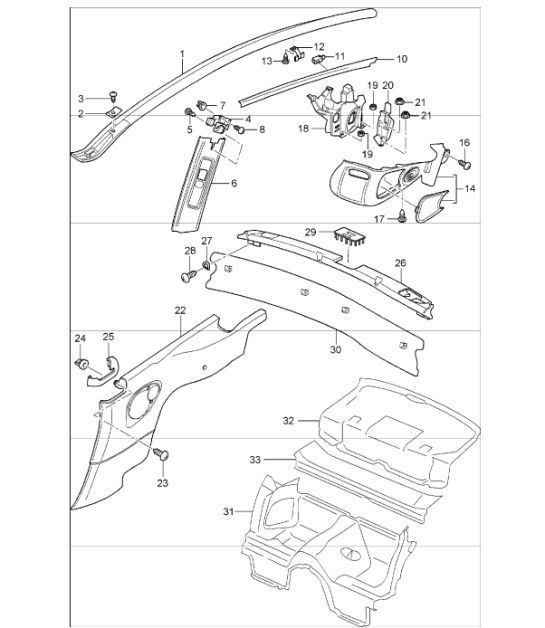 Diagram 807-06 Porsche Cayenne S E-Hybrid V6 3.0L 519Hp 