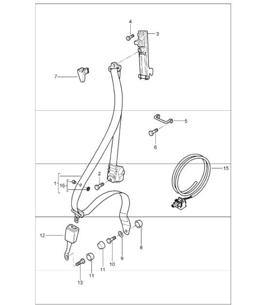 Diagram 812-00 Porsche Macan (95B) MK3 2022>> 