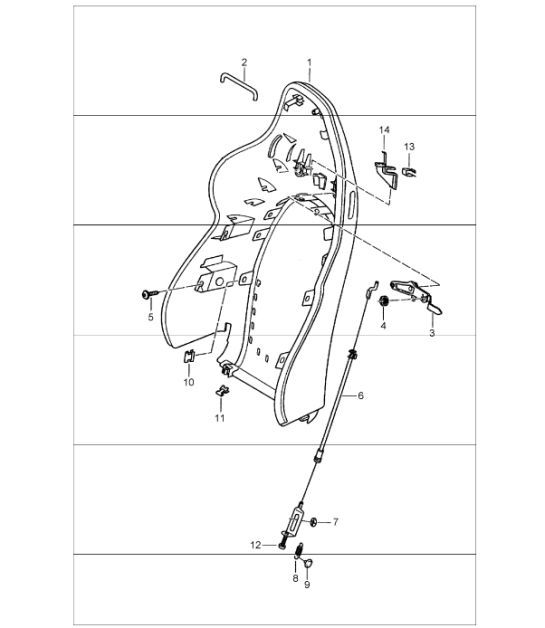 Diagram 817-30 Porsche 944 1982-1991 