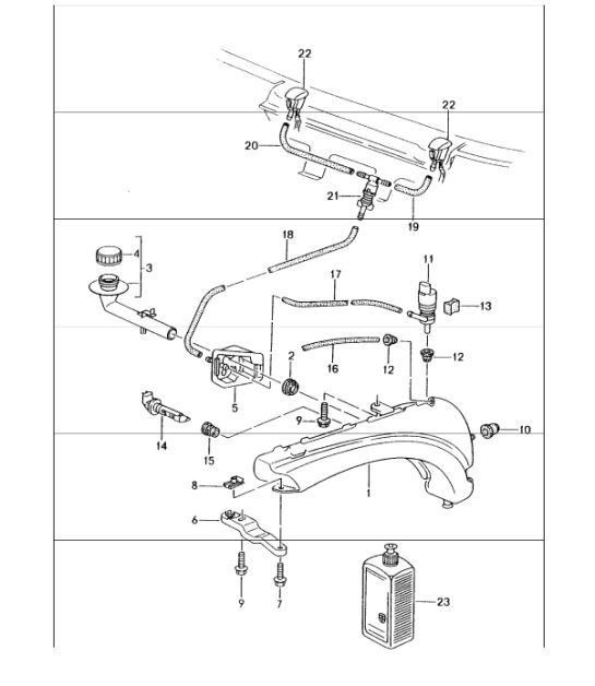 Diagram 904-10 Porsche 997 TURBO 2007年>> 电子设备