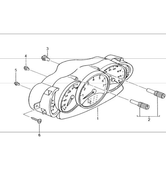Diagram 906-01 Porsche 卡宴 3.6L 2007>> 电子设备