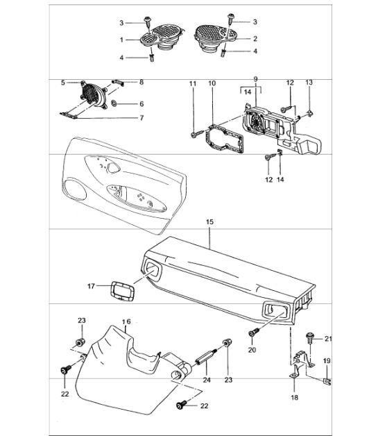 Diagram 911-06 Porsche 928GTS 5.4L 1992-95 
