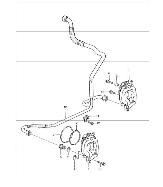Diagram 104-20 Porsche Cayenne GTS V8 4.8L benzina 400 CV Motore