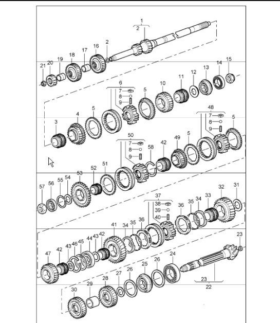 Diagram 303-10 Porsche Cayenne Turbo E-Hybrid Coupé con paquete GT V8 4.0 739 CV 