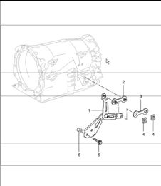 tiptronic selector lever 996 TURBO TIPRTONIC A96.50 2001-05