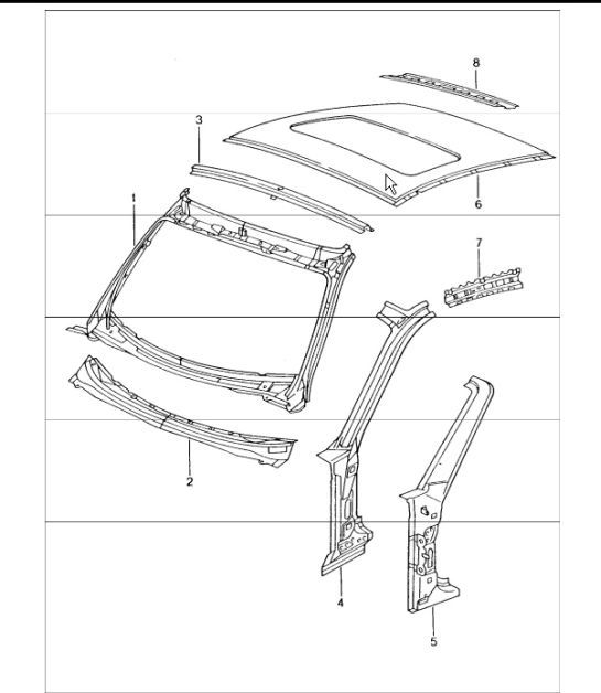 Diagram 801-45 Porsche Taycan (9J1) MK2 2024>> 