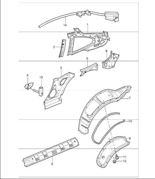 Diagram 801-50 Porsche Taycan 2020>> 
