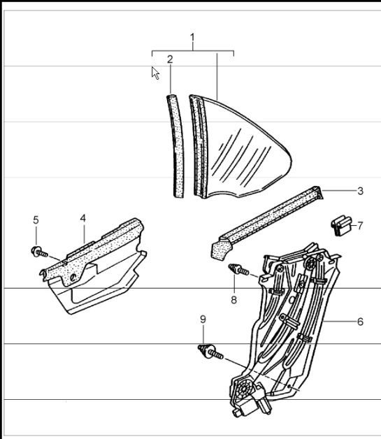 Diagram 805-05 Porsche Cayenne Turbo S V8 4.8L Benzina 550CV Carrozzeria