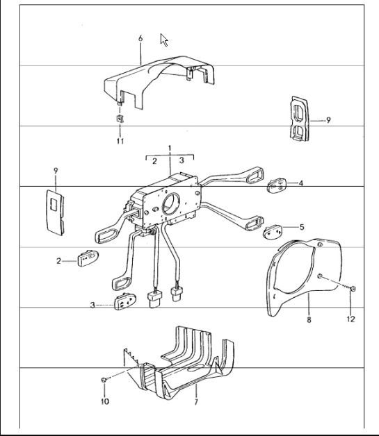 Diagram 903-10 Porsche 991 Cabriolé 2S 3.0L (420 CV) Equipo eléctrico